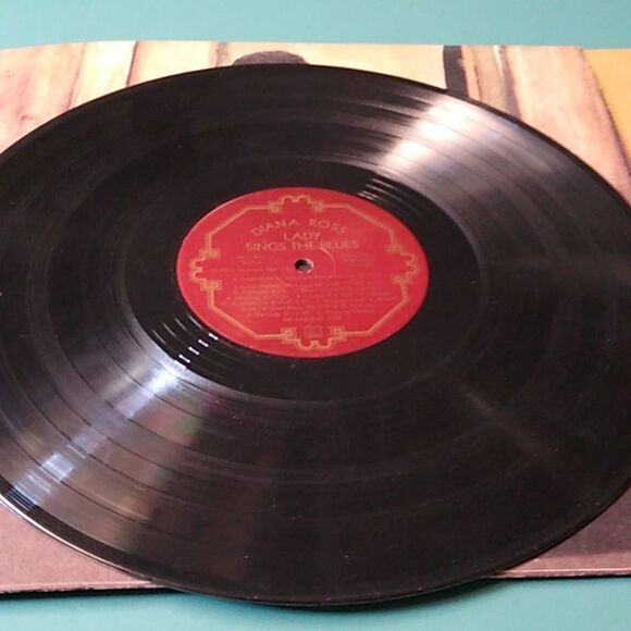 Diana Ross Lady Sings The Blues Vinyl Record - Picture 8 of 13